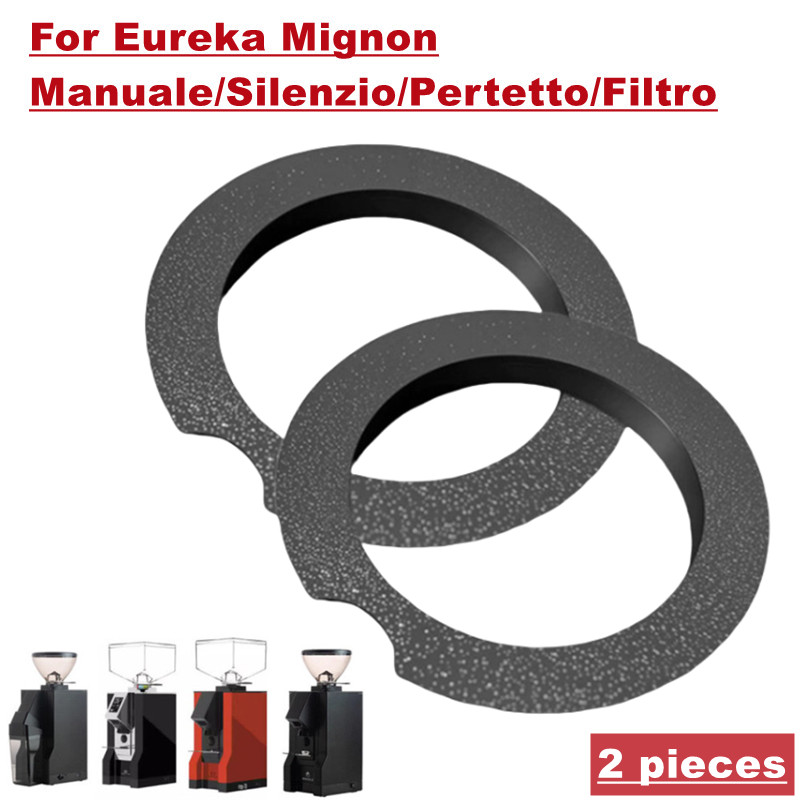 Burr Hand Grinder - 2 Stück Anti-Verstopfungsringe für Eureka Mignon