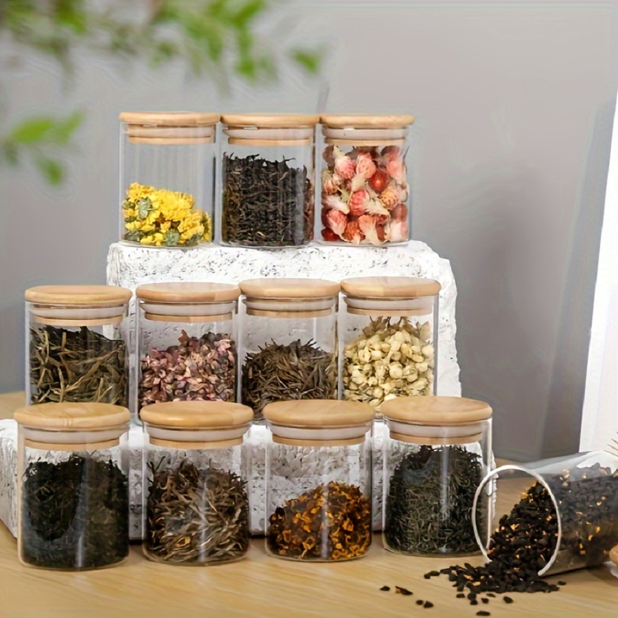 Coffee Tea Jar Set - 12 teile/satz luftdichtes Glas vorrats glas