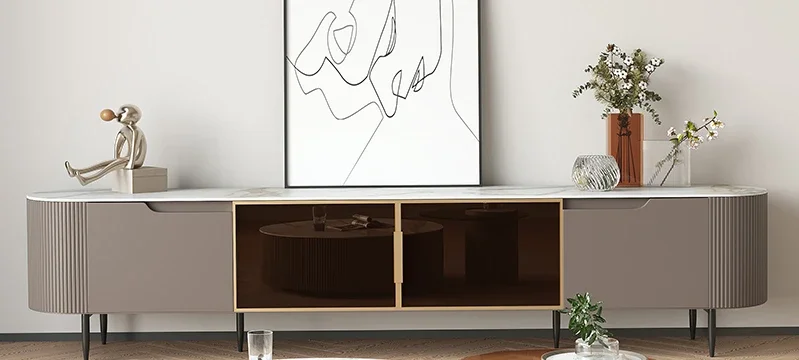Coffee Tea Unit - Moderner, schlichter Couchtisch für das Wohnzimmer,