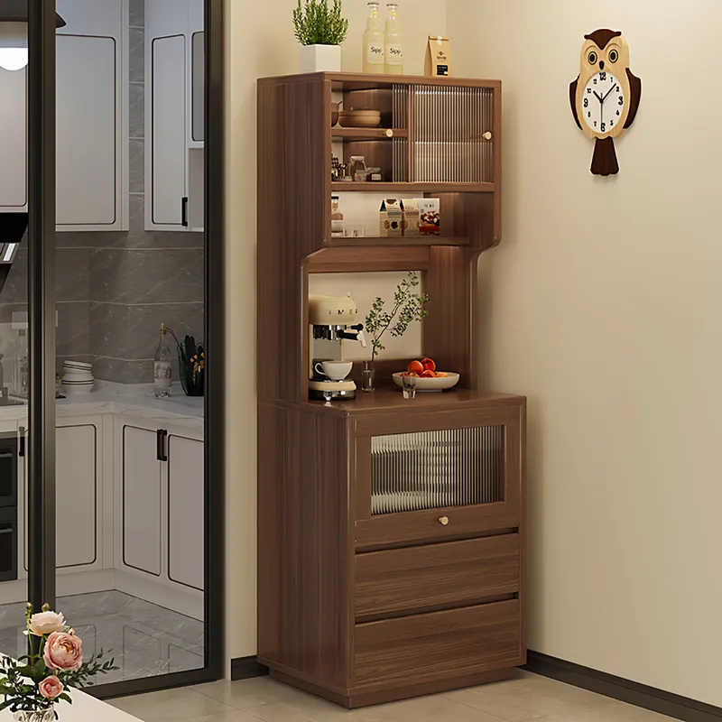 Coffee Tea Unit - Wandmontierter Esszimmer-Beistellschrank Aufbewahrungseinheit für Wohnzimmer Küche