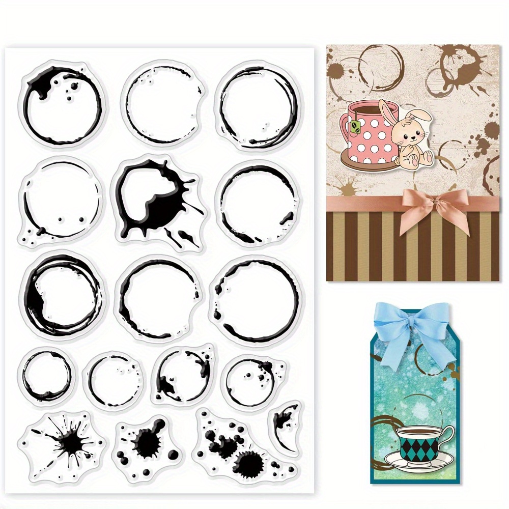 Coffee Tea Journal - Tee Flecken klar Stempel Kaffee Flecken