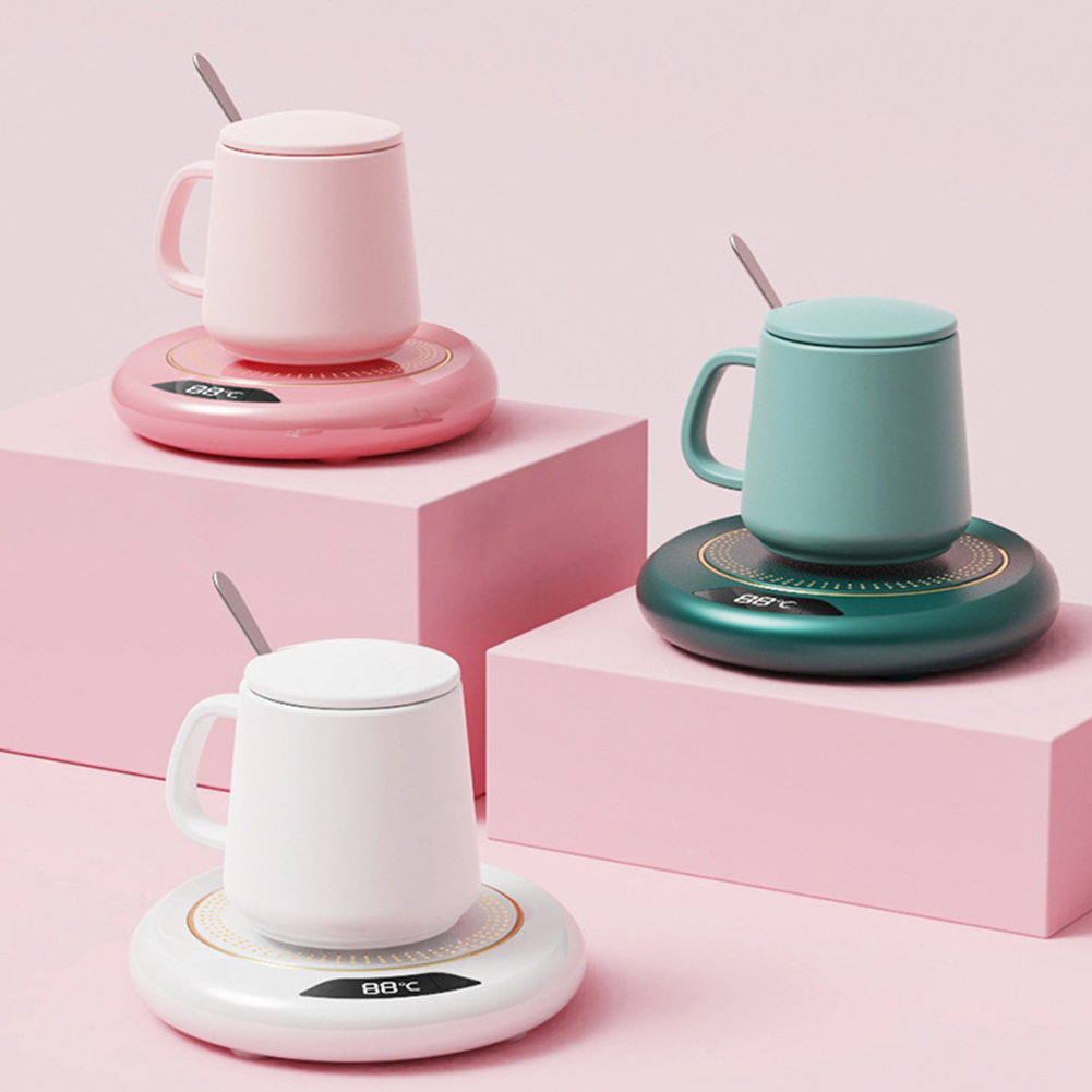 Coffee Tea Water Heater - USB-Tassenwärmer, Kaffeetasse, Heizuntersetzer, 3 Temperatureinstellungen, thermostatische