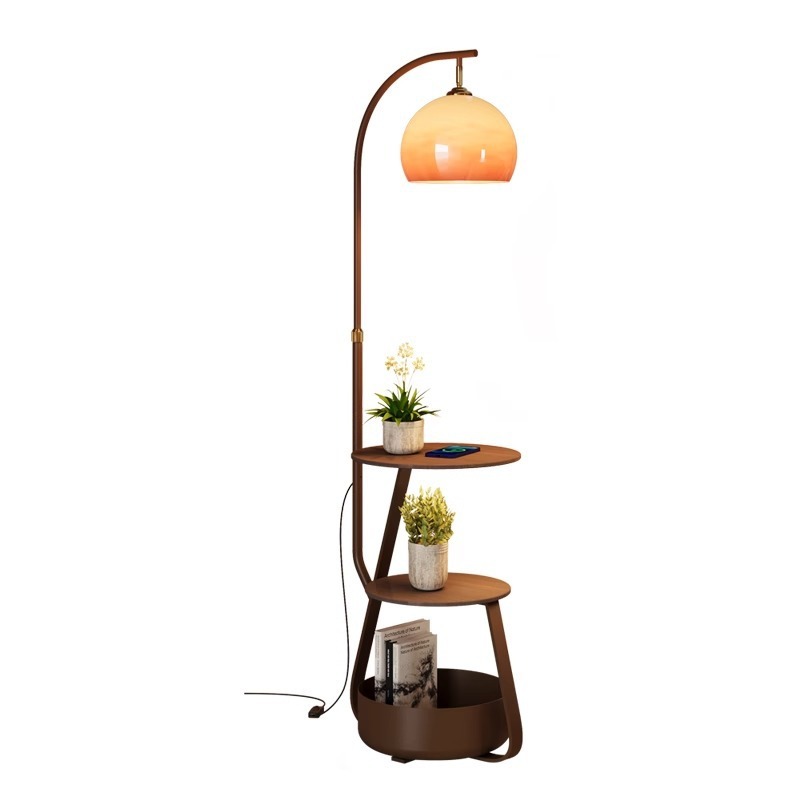 Coffee&Tea House Opinie - Stehlampe, antiker Nachttisch für das Schlafzimmer,