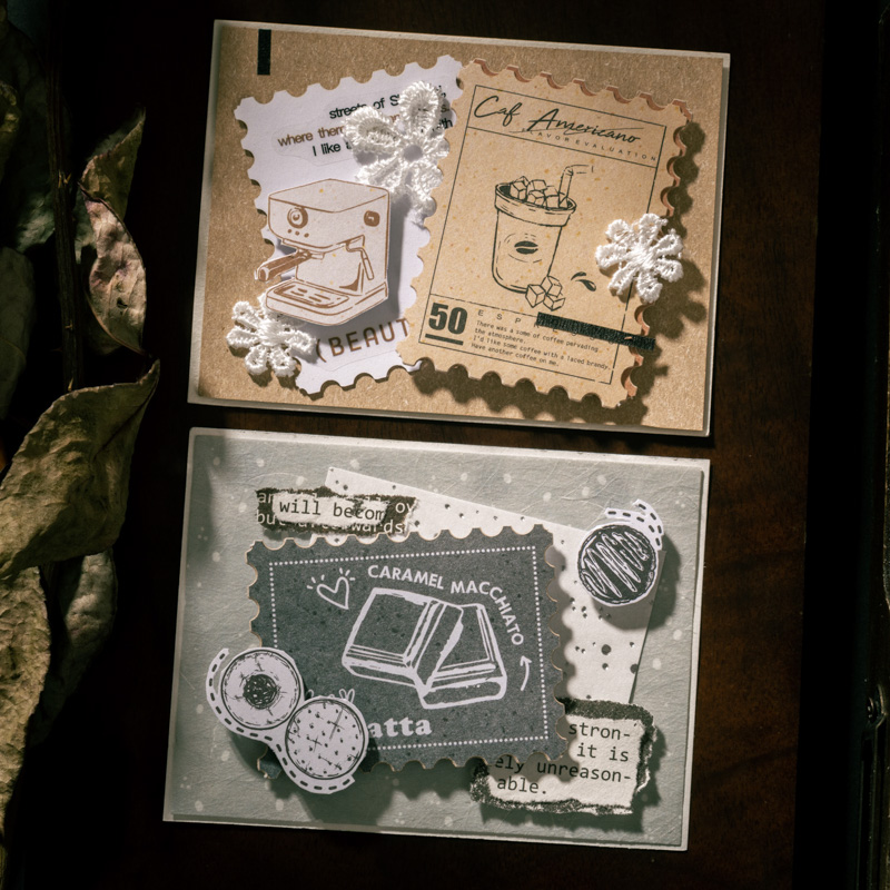 Coffee Tea Journal - Journal GO 45 Stück Vier Jahreszeiten