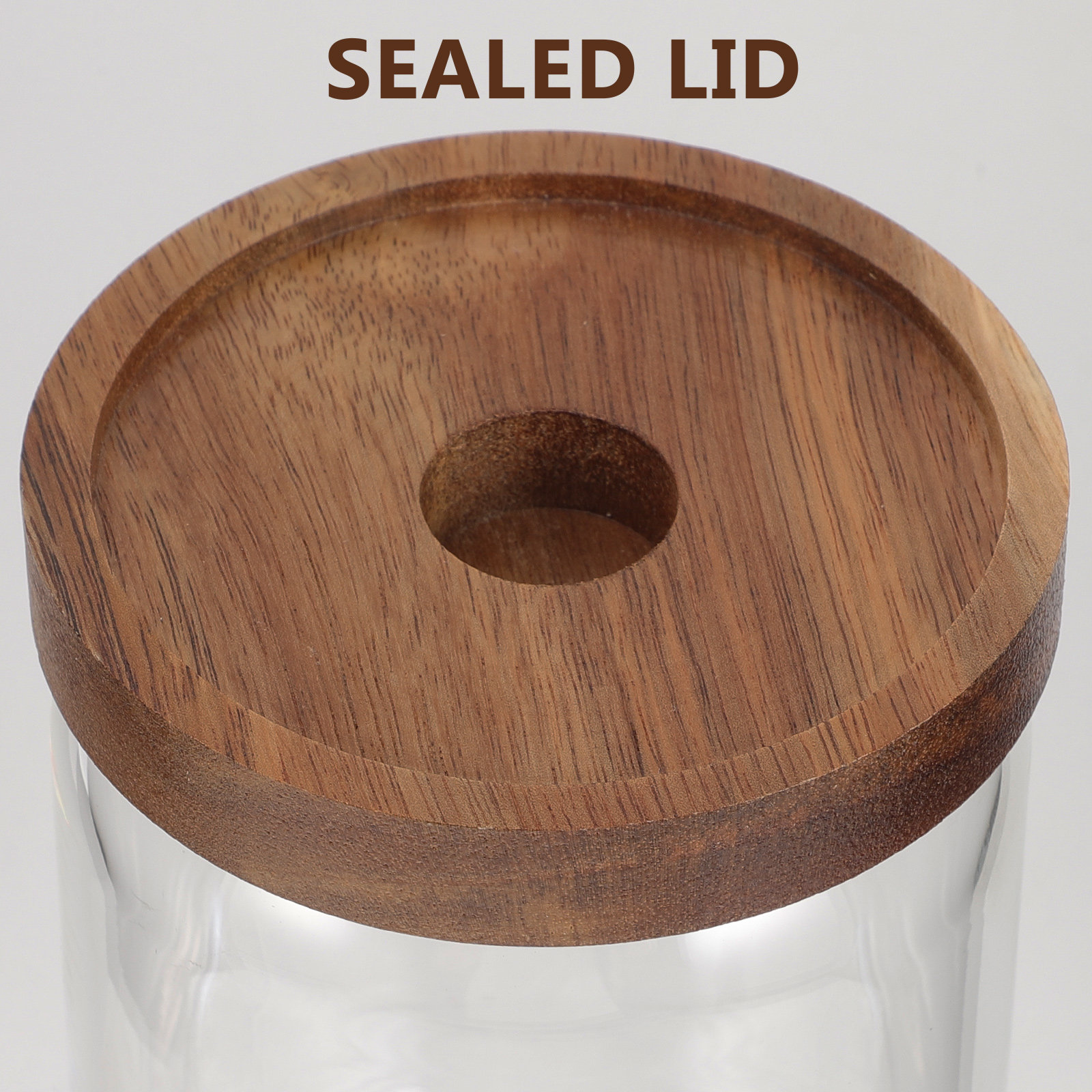 Coffee Tea Jar Set - Hochwertiger, luftdichter Teedosenbehälter aus Glas für