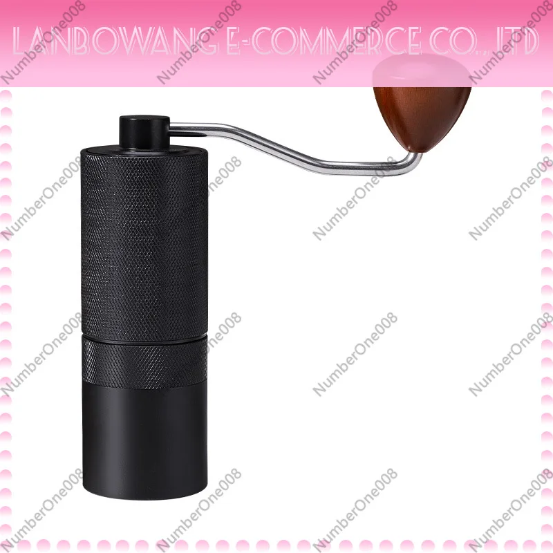 Burr Hand Grinder - Handkaffeemühle, Tragbare Manuelle Konische Kaffeebohnenmühle, Edelstahl-Kern