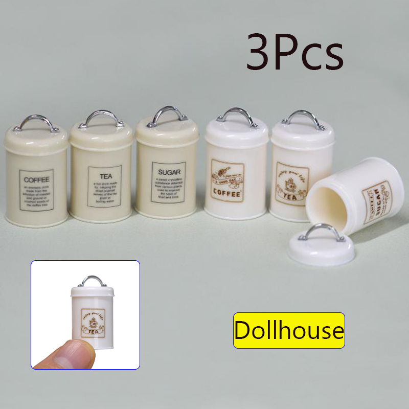 3Pcs Miniatur Puppenhaus Mini  – Coffee Tea & Hot Chocolate Bewertung und Preis