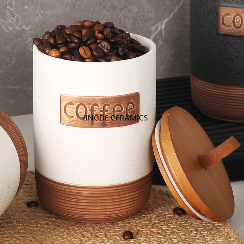 1pc Keramik versiegelt glas Ka – Coffee Tea Sugar Canister Set Bewertung und Preis