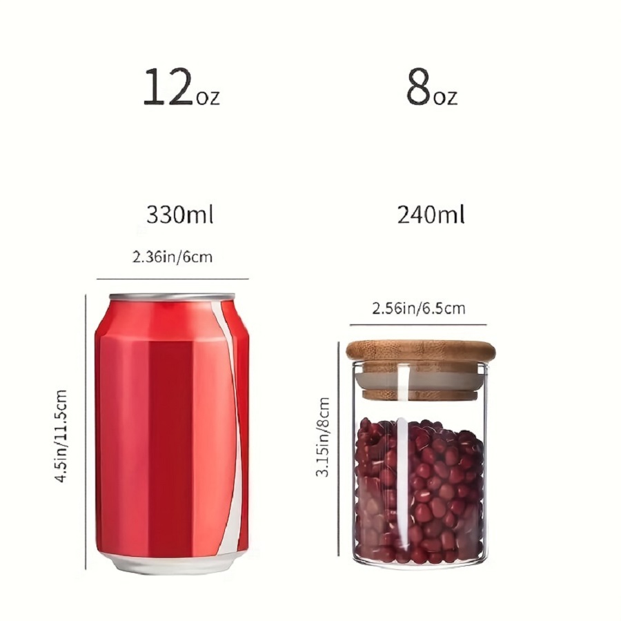 12 teile/satz luftdichtes Glas – Coffee Tea Jar Set Bewertung und Preis