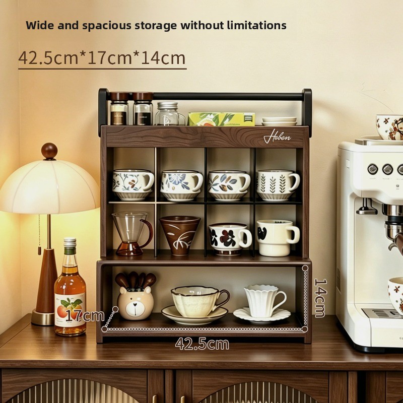 Massivholz-Displayregal für Ka – Coffee Tea Unit Bewertung und Preis