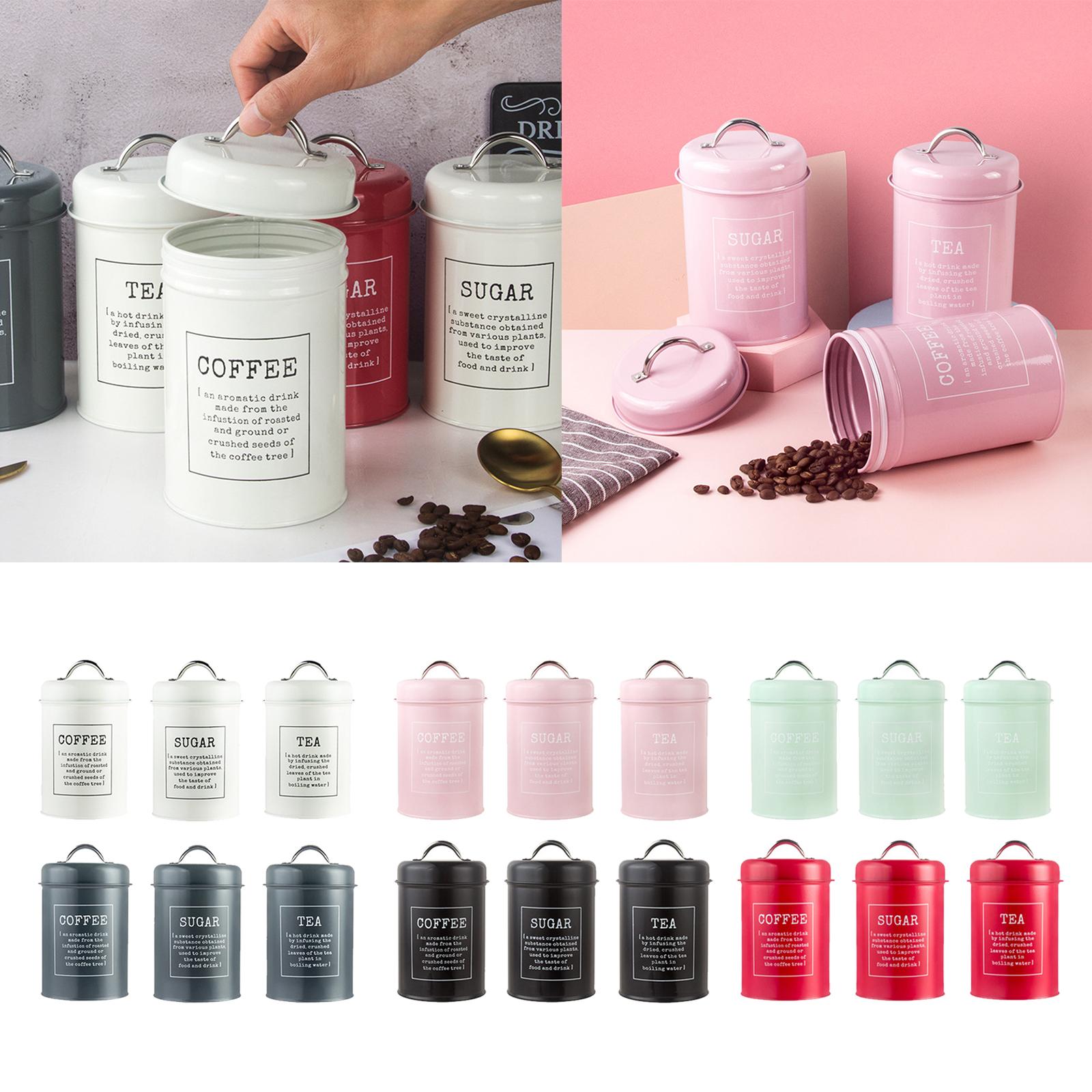 3-teiliges 1200ml luftdichtes  – Coffee Tea Jar Set Bewertung und Preis