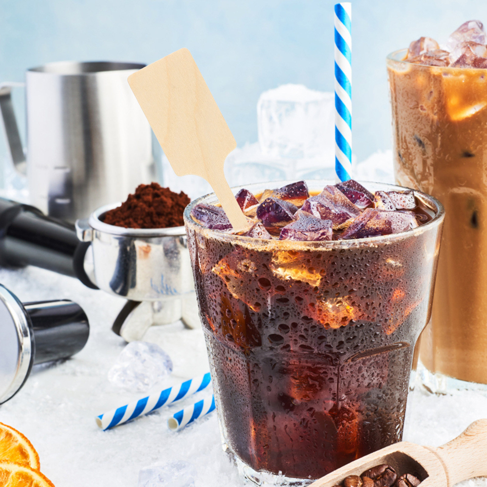 100 Stück Holz-Kaffeerührstäbc – Coffee Tea Drink Bewertung und Preis