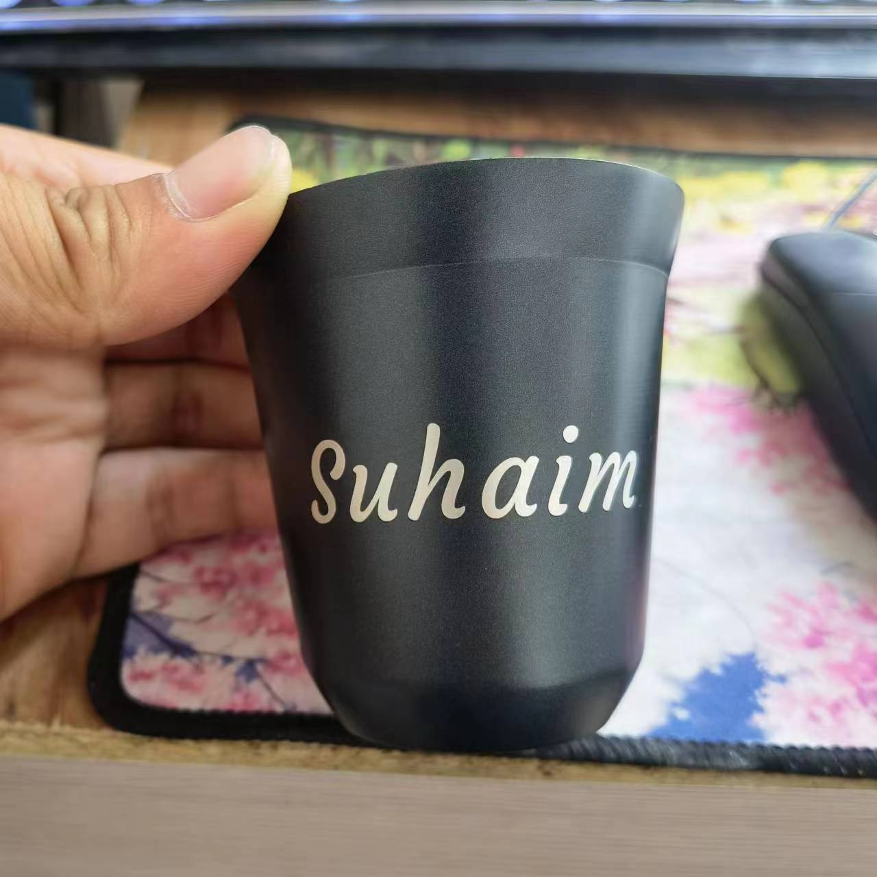 Isolierte Doppelwandige Edelst – Coffee Tea Logo Bewertung und Preis