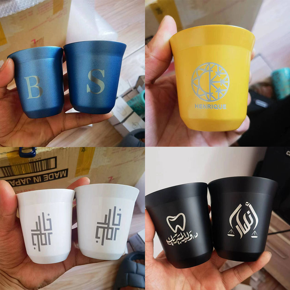 Isolierte Doppelwandige Edelst – Coffee Tea Logo Bewertung und Preis