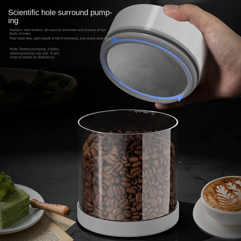 Elektrische Vakuum Kaffeebohne – Coffee Tea Sugar Canister Set Bewertung und Preis