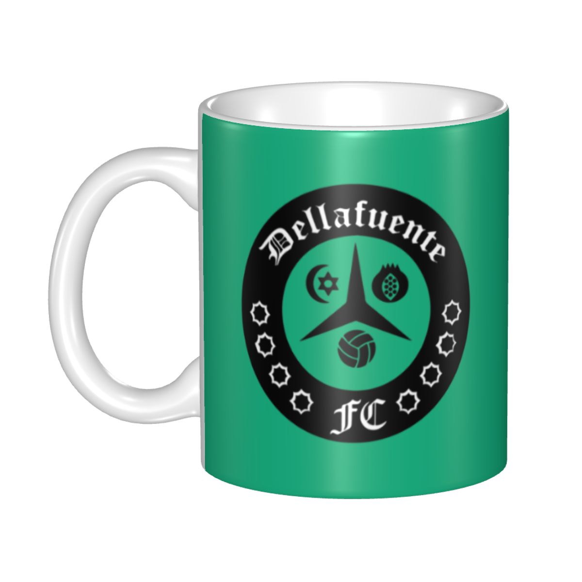 Personalisierte Dellafuente FC – Coffee Tea Logo Bewertung und Preis