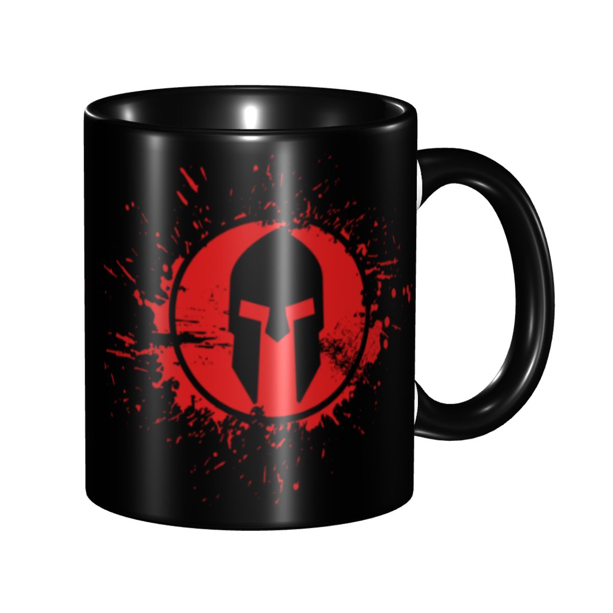 Große Kaffeetasse mit Spartan- – Coffee Tea Logo Bewertung und Preis