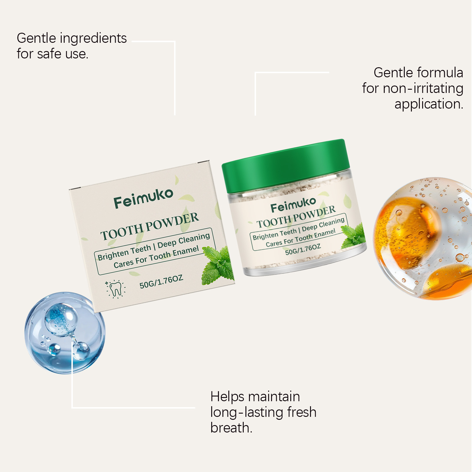 Minz-Zahnaufhellungspulver Nat – Coffee Tea Unit Bewertung und Preis
