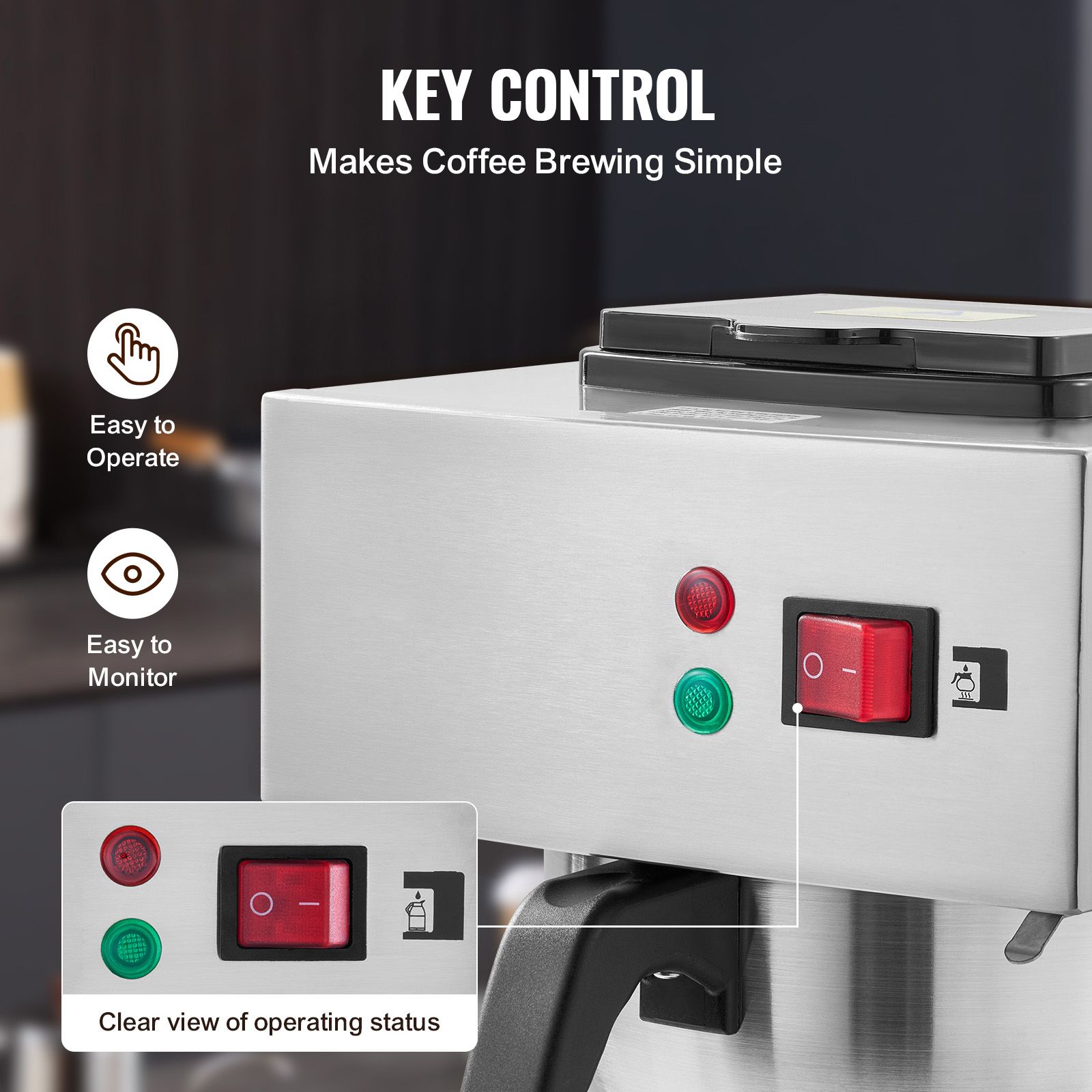 12-Tassen-Kaffeemaschine für d – Coffee&Tea House Opinie Bewertung und Preis