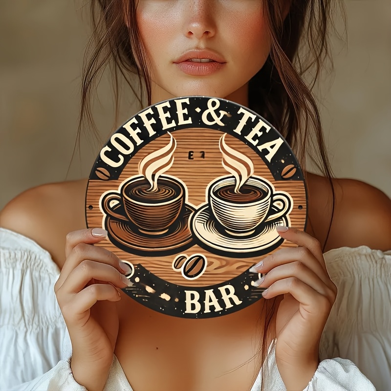 [2D Flat] Aluminium-Kaffee- un – Coffee Tea Logo Bewertung und Preis