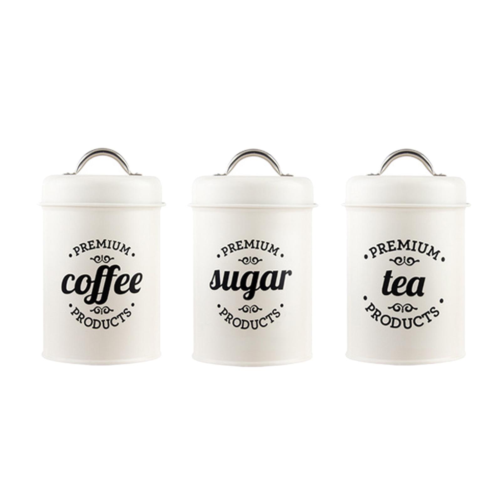 Metall-Küchenbehälter-Set Kaff – Coffee Tea Jar Set Bewertung und Preis