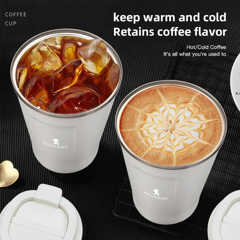 Auto-Kaffeebecher, Thermoisoli – Coffee Tea Logo Bewertung und Preis