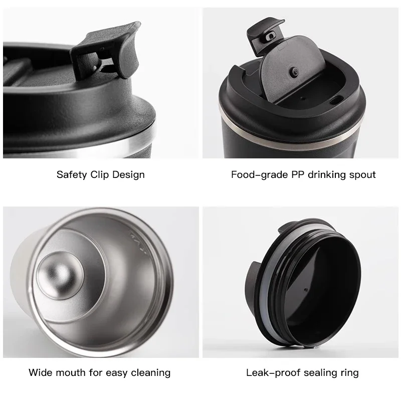 Auto-Kaffeebecher, Thermoisoli – Coffee Tea Logo Bewertung und Preis